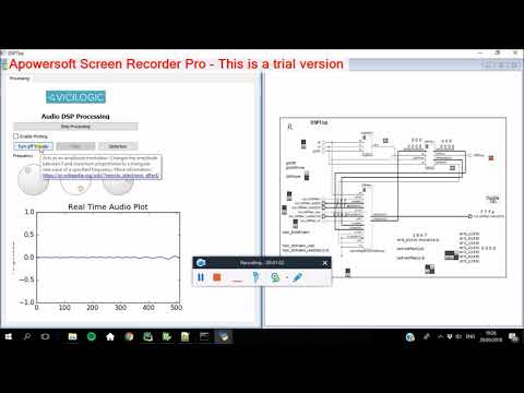 Audio DSP Through Remote FPGA Prototyping - viciLogic GUI