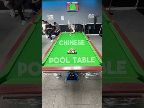Chinese pool table #8ballpool #billiards #8ball #9ball #pool #poolplayer #pooltable #2025 #fun #ball