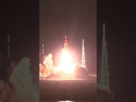 NASA’s Artemis mission has finally launched! #shorts