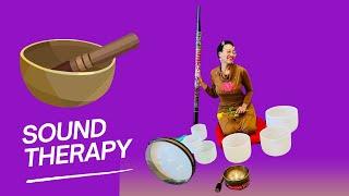 My process of setting up for a sound bath in the work space