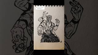 Sukuna full form drawing #jujutsukaisen #sukuna #anime #drawing #art #animeart #sketch #animedrawing