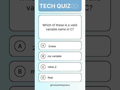 Programming Quiz | Test Your Coding Knowledge!#ProgrammingQuiz #CodeChallenge #LearnToCode #TechQuiz