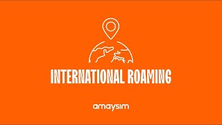 Introducing International Roaming Packs