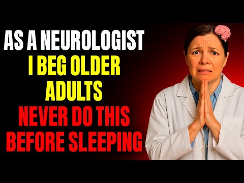 As a neurologist, I BEG older adults: STOP doing THIS before going to sleep.