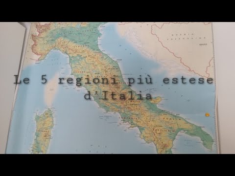 Le 5 regioni più estese d'Italia🇮🇹🇮🇹 I Pera.52