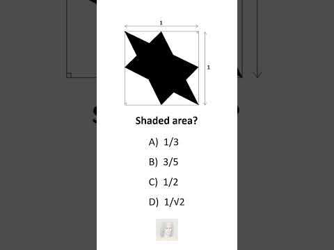 Can you find the shaded area? | Math Challenge #mathchallenge #mathcompetition #matholympics