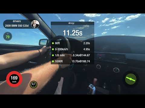 BMW e60 535d - DRAGY 0-160