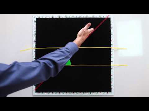 Teaching tool for algebra and geometry combined