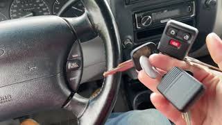 1998-2011 Ford Ranger Key Fob Programming
