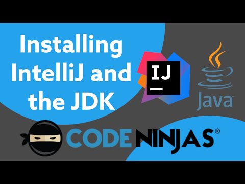 Installing IntelliJ and JDK to Make Your First Java Program