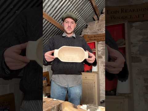 Carving a Sycamore Trough #ireland #carving #sycamore #craft #handtools #woodwork #traditional