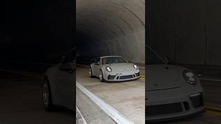 911 GT3 Tunnel Downshifts! #porsche #supercars #911gt3