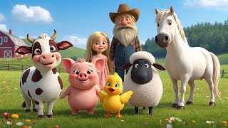 Old MacDonald Had a Farm | Nursery Rhymes & Kids Songs | Tiny Tunes | Sing-Along & Learning Fun!