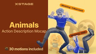 Animals | Action Description Mocap Pack