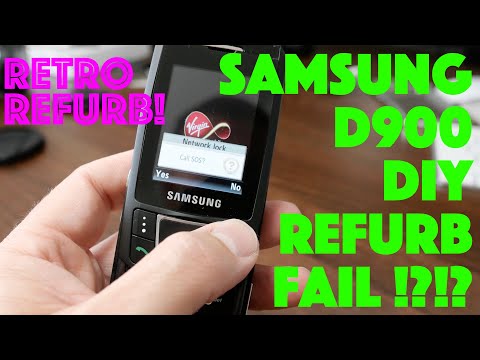 I Refurbed A Samsung D900 Because I Couldn't Find A New One. What Could Go Wrong? Epic Retro Refurb