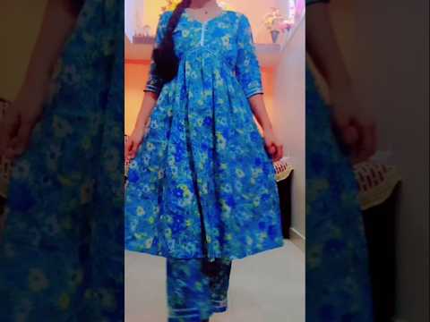 Convert Saree Into आलिया कट कुर्ती | Cutting और Stitching Tips #shortvideo #kurti