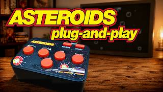 ATARI Asteroids Plug-and-Play from Fizz | Blast the Space Rocks WIRELESSLY!