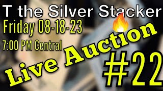 LIVE Auction 22 - Coins, Silver Pours, Vintage, Bars, & More!