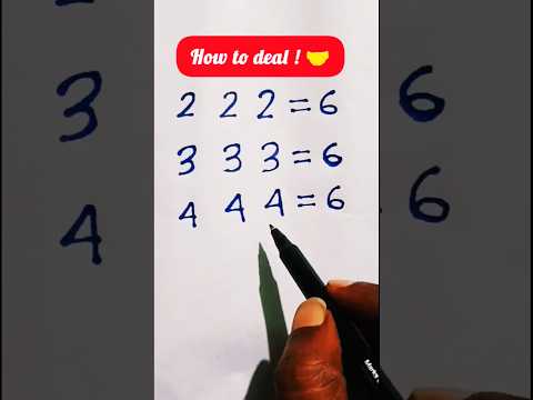 Math challenge question #mathpuzzle #mathhacks #mathtricks #logic