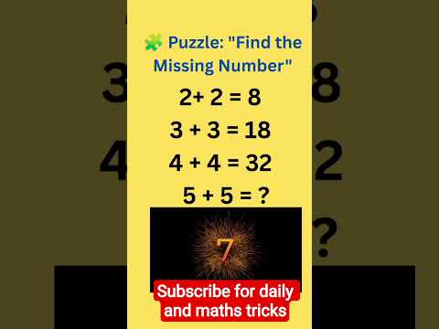 "Only 1% Can Solve This Puzzle 🧠"#MathPuzzle  #BrainTeaser#LogicPuzzle  #MathShorts#riddles