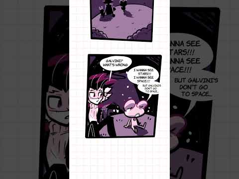 Stars, Space, and Cosmos #inktober #peachtober23 #webcomic