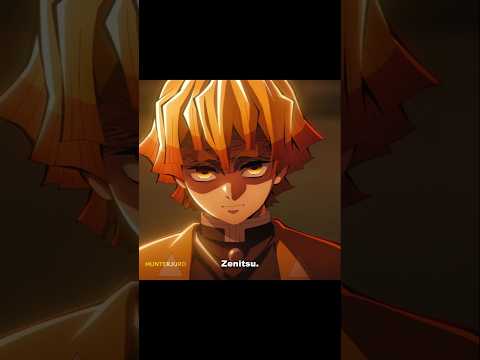 Bro finally fight with open eyes...☠️ #anime #demonslayer #zenitsu #shorts