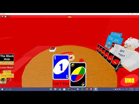Roblox Uno with De_pic