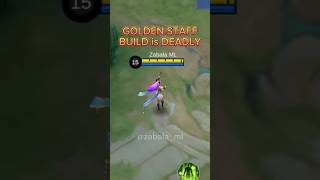 GOLDEN STAFF ESMERALDA VERY SCARY 😱😱😱😱 #mobilelegends #mlbbguide #mlbb #zabalaml #shorts