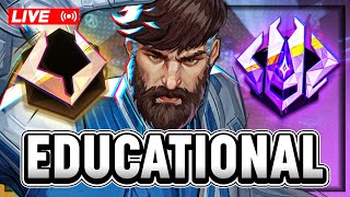 🔴 EDUCATIONAL UNRANKED TO GM MISTER FANTASTIC ONLY DAY 1 🔴 | Eternity Peak | Paz