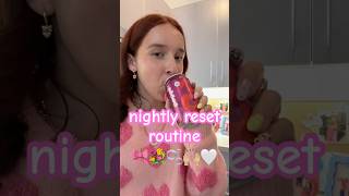 reset night time routine!! 🙌🏼🫧🎀🤍 @drinkpoppi @cerave #dayinmylife #vlog #minivlog #reset