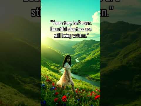 Your Story Isn't Over.#chill  #feelgoodvibes #relaxingmusic #feelgoodvibes #motivation