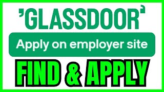 How To USE Glassdoor To Find And Apply For Jobs (QUICK & EASY) 2026