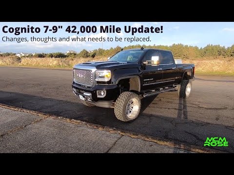 2017 GMC Denali 2500 HD Cognito 7-9" Lift 42,000 Mile Update