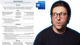 How To Make a Resume For Fresh Graduates | Resume Example