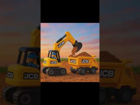gare|JCB with track|carton gare|#jcb #ytshort #CDTV