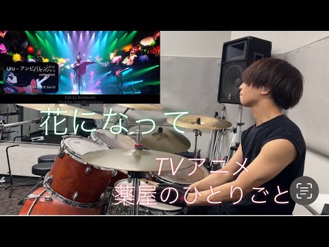 花になってdrum cover  緑黄色社会　【TVアニメ　薬屋のひとりごとOP】