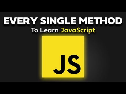 Literally EVERY SINGLE Way to Learn JavaScript (In 2025)