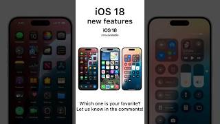 iOS 18 New Features