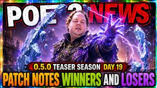 POE 2 Teasers Day 19 - Patch Notes Overview - Twister Not Nerfed? New Divine Sink - Path of Exile 2