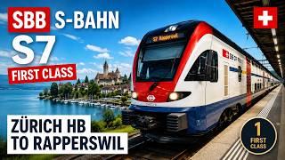 Is This Switzerland's Best Commuter Train? | SBB S-Bahn S7 First Class 🇨🇭
