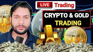 🔴Live Trading Bitcoin ,Ethereum, Gold #cryptotrading #btc #trading #live #livestream