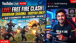 LIVE: ShubhamSharma Ka Free Fire Dhamaka! 🎮 Rush Gameplay&GrandmasterPush!🔥Join Now! (93 characters
