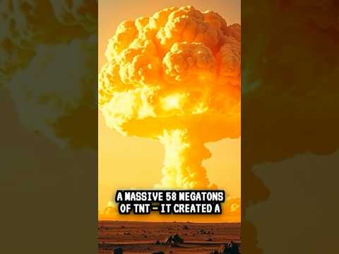 Here are the biggest nuclear explosion in human history 🤯💣#war #facts #nuclearwar #usarmy #bomb