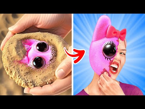 OMG! Barbie Became Monster Pinki! *Sprunki And Alphabet Lore Makeover*