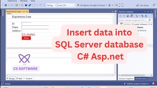 How to Insert Data in SQL Server Database Using C# ASP.NET