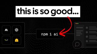 The EASIEST way to build AI apps – AI SDK Overview