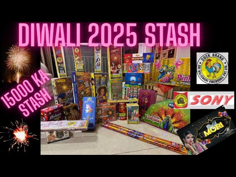 Biggest Diwali Stash 2025 | New and Unique Crackers |15000 ke pataka #crackers #diwali #fireworks 