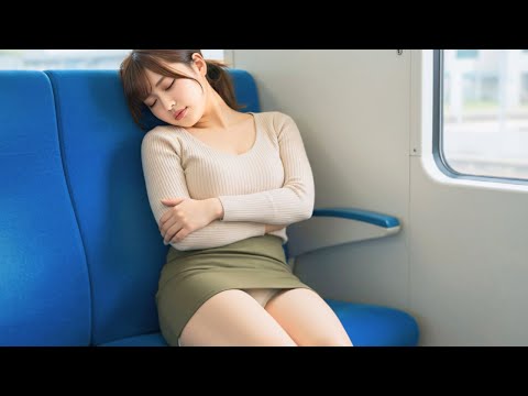 ミニスカ女子が足を広げて電車で爆睡 / 総集編48名分