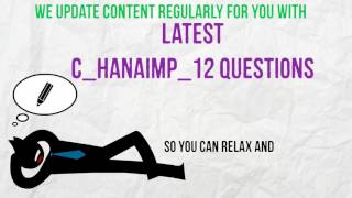 C_HANAIMP_12 braindumps for SAP Certified Application Associate - SAP HANA (Edition 2016 - SPS12)