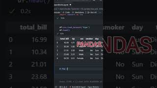 Pandas Tips and Tricks #datascience #python #coding